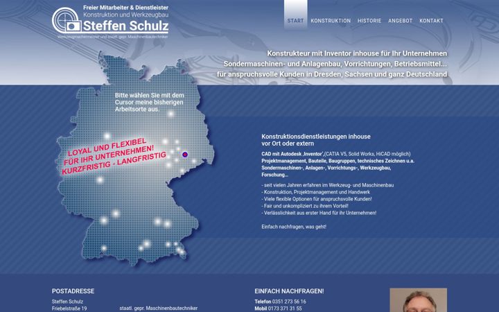 Screenshot of kws-dresden.de