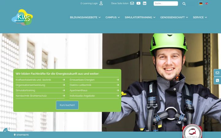 Screenshot of kws-eg.com