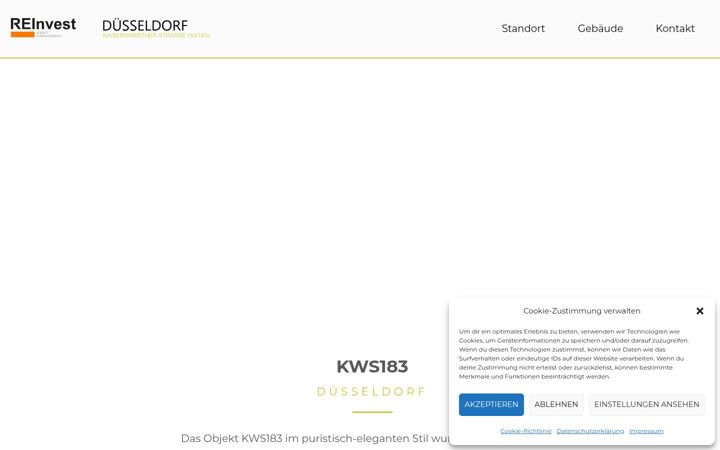 Screenshot of kws183-duesseldorf.de