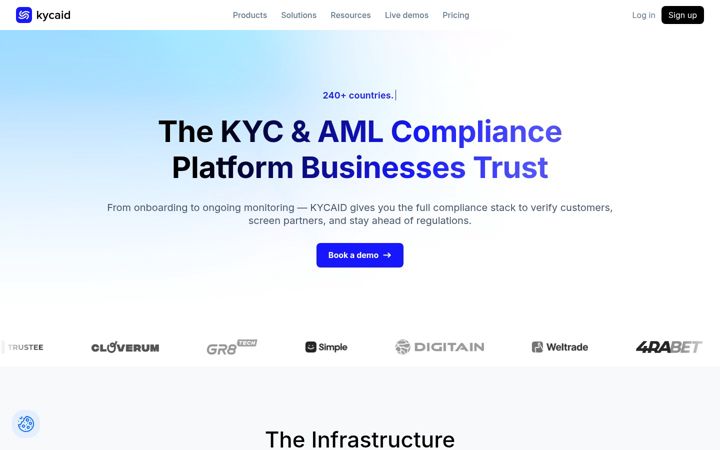 Zrzut ekranu kycaid.com
