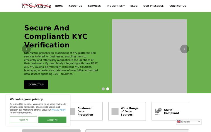 Screenshot of kycaustria.com