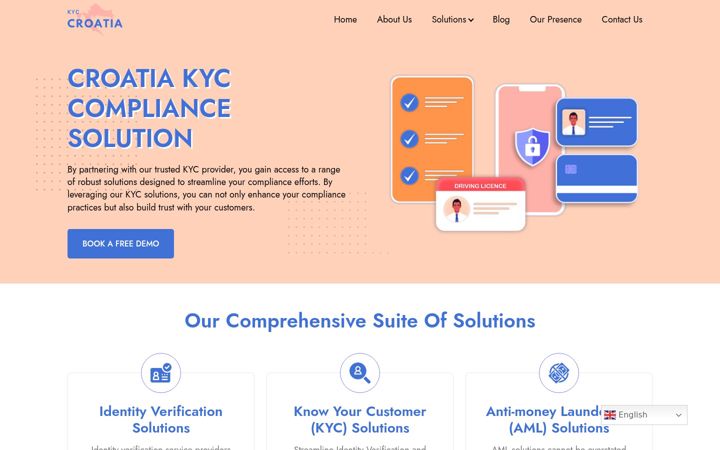 Screenshot di kyccroatia.com