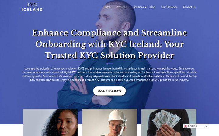 Screenshot di kyciceland.com
