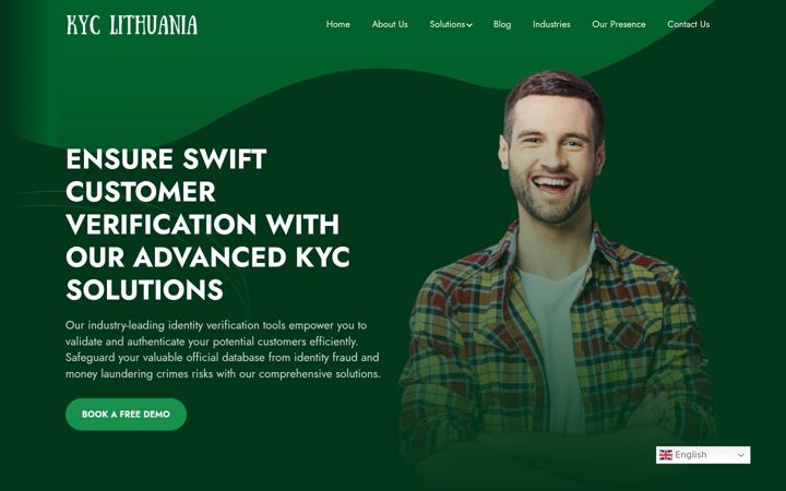 Screenshot of kyclithuania.com