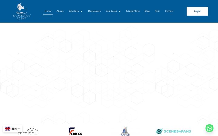 Screenshot of kycsolution.com