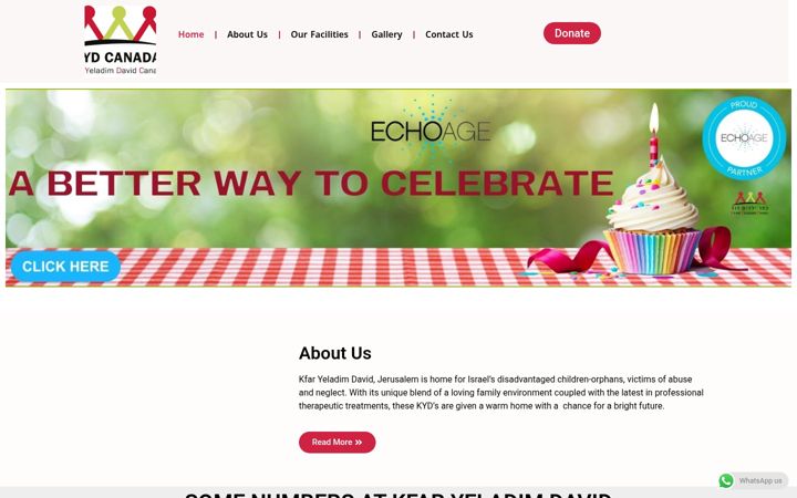 Screenshot of kydcanada.org