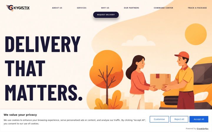 Screenshot of kygistix.com