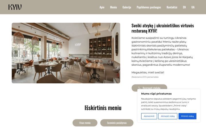 Screenshot of kyivrest.lt