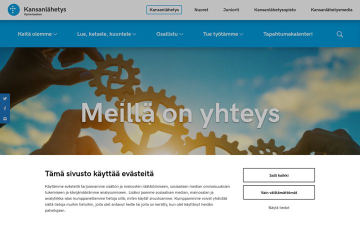 Screenshot of kykl.fi