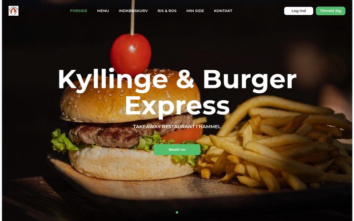 Screenshot of kyllingburgerexpress.dk