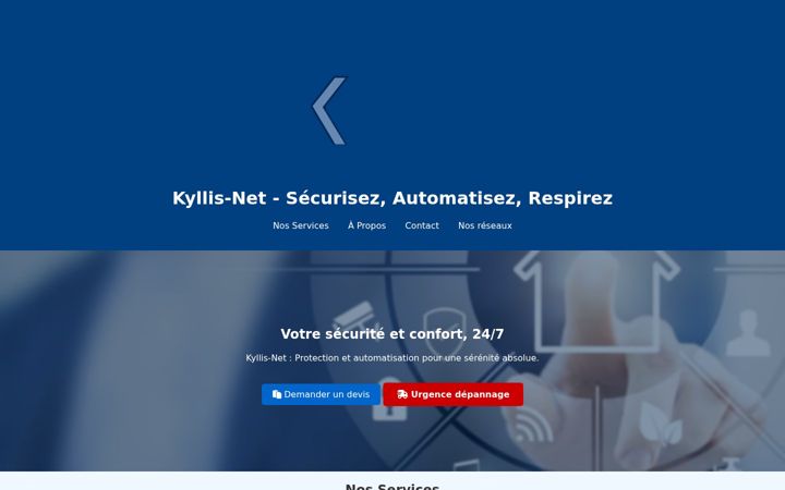 Screenshot of kyllis-net.com