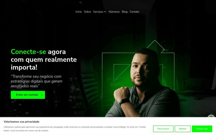 Screenshot of kylzoaraujo.com.br