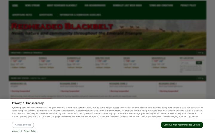 Screenshot of kymkemp.com