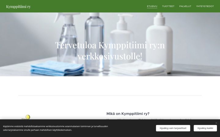 Screenshot of kymppitiimi.fi