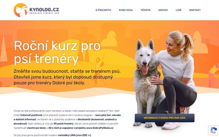 Screenshot of kynolog.cz