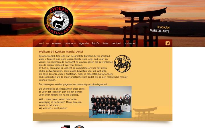 Screenshot of kyokan.nl