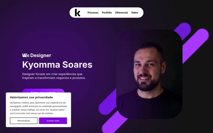 Screenshot of kyomma.com.br