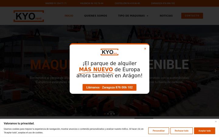 Screenshot of kyorent.es