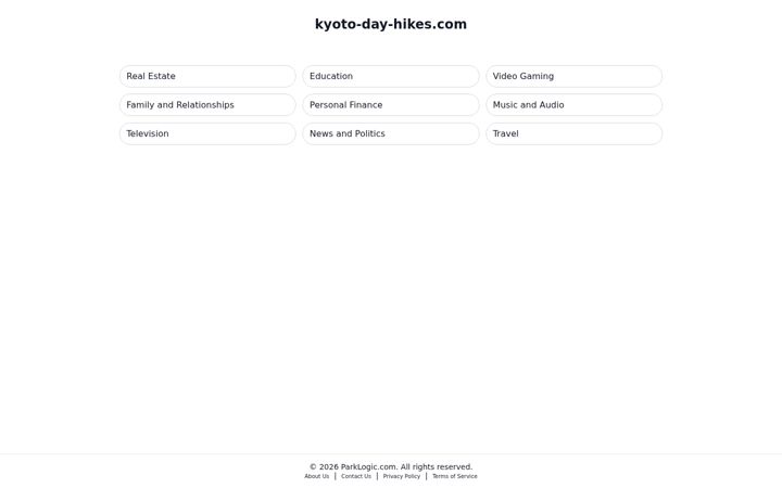 Screenshot of kyoto-day-hikes.com