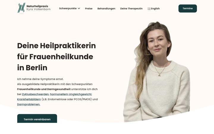 Screenshot of kyra-volkenborn.com