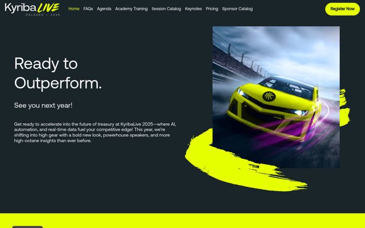 Screenshot of kyribalive.com