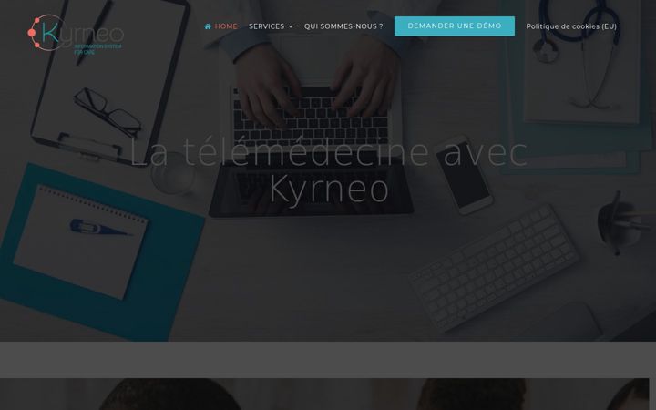 Screenshot of kyrneo.com