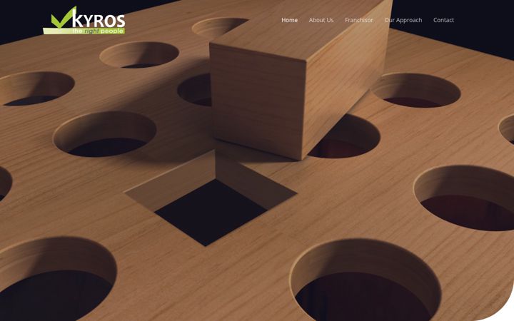 Screenshot of kyrosfranchising.co.uk