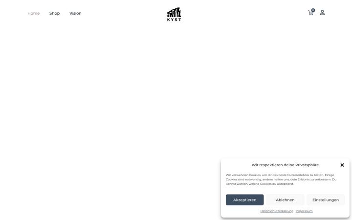 Screenshot of kyst.ch