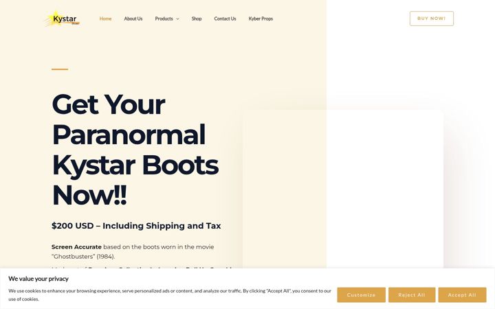 Screenshot of kystarshoes.com