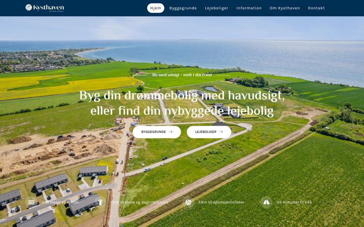 Screenshot of kysthaven.info