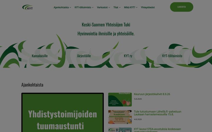 Screenshot of kyt.fi