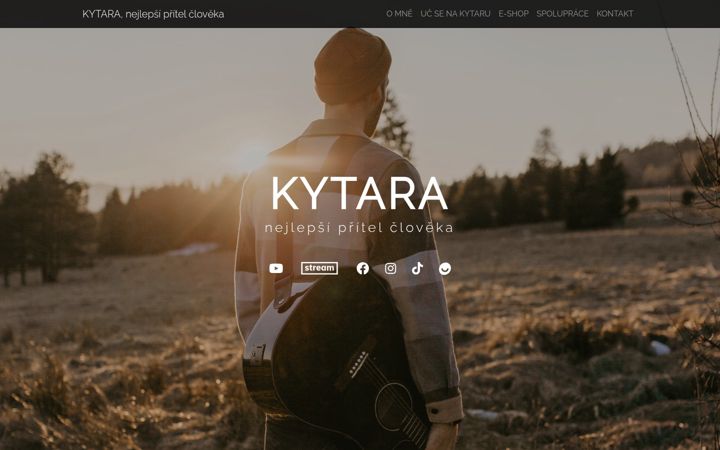 Screenshot of kytaranejlepsipritelcloveka.cz