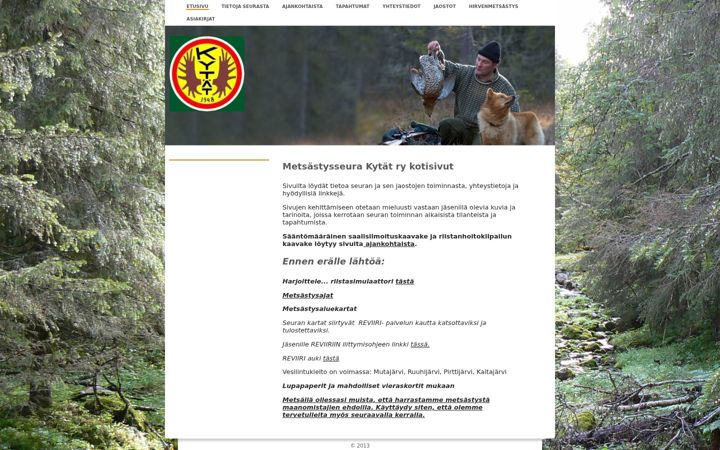 Screenshot of kytatry.fi