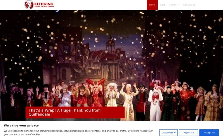 Screenshot of kytg.co.uk