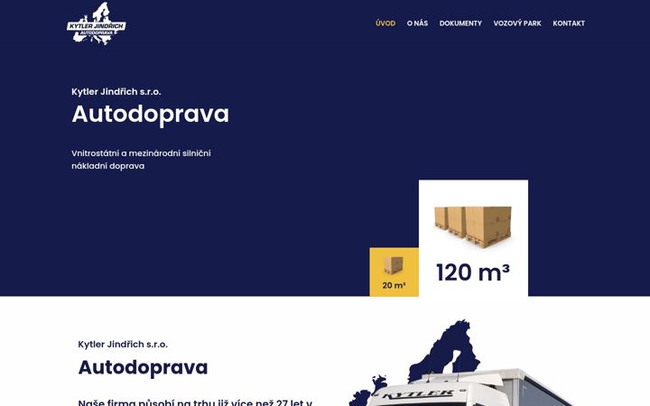 Screenshot of kytler.cz