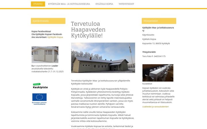 Screenshot of kytokyla.com