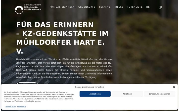 Screenshot of kz-muehldorfer-hart.de