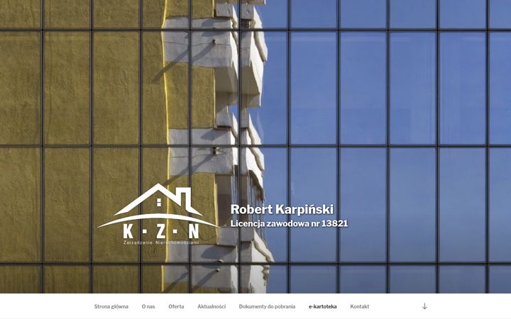 Screenshot of kzn.waw.pl