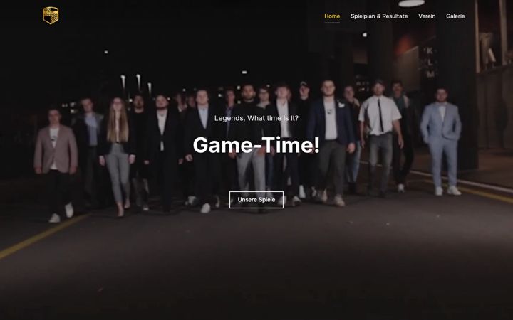 Screenshot of kzolegends.ch