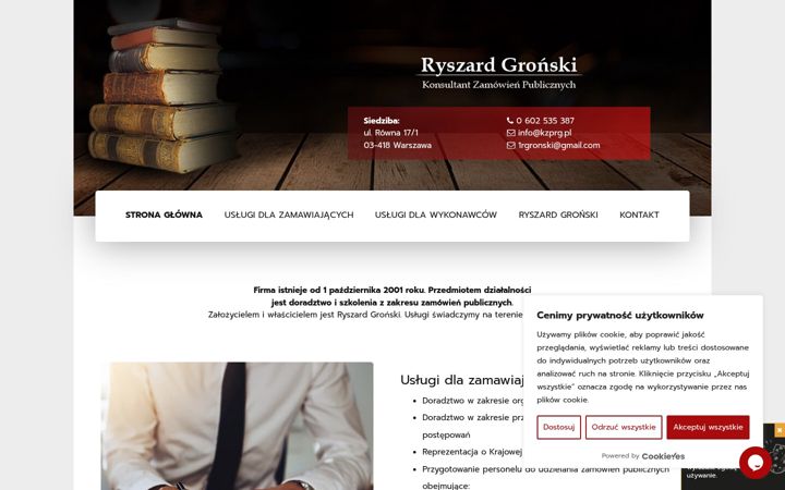 Screenshot of kzprg.pl
