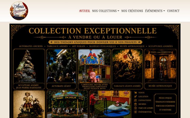 Screenshot of l-art-en-mouvement.com