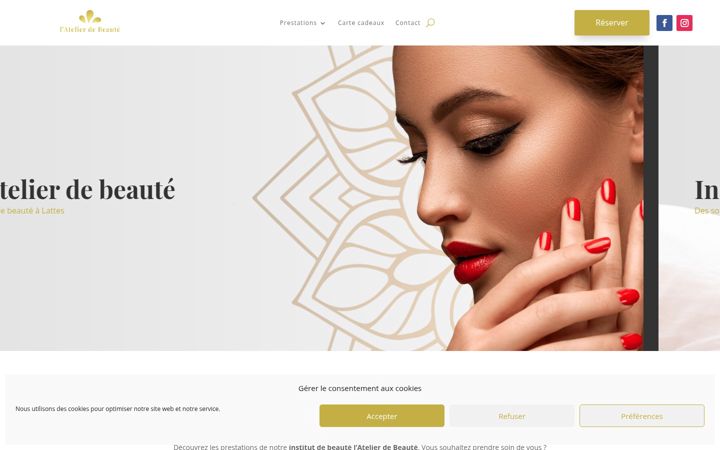 Screenshot of l-atelier-de-beaute.fr
