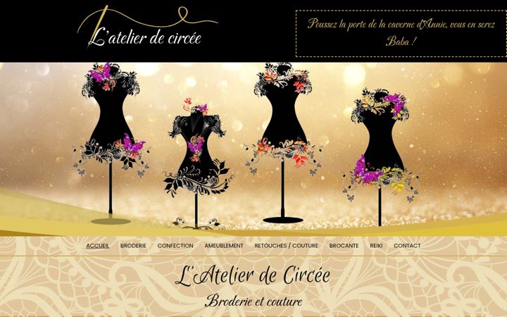Screenshot of l-atelier-de-circee.fr