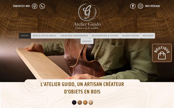 Screenshot of l-atelier-guido.fr