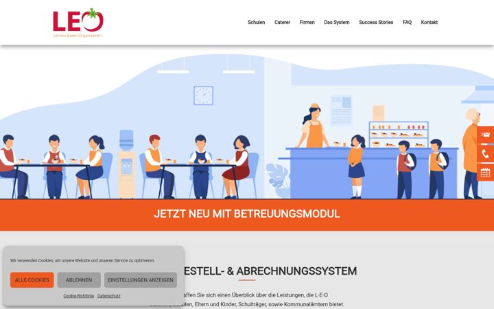 Screenshot of l-e-o.eu