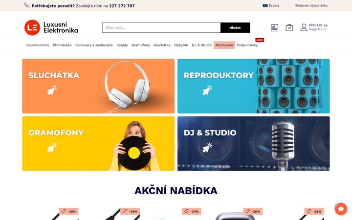 Screenshot of l-e.cz