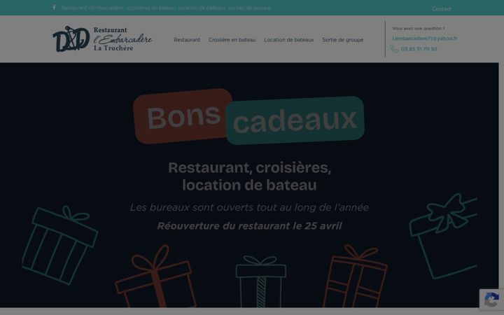 Screenshot of l-embarcadere71.com