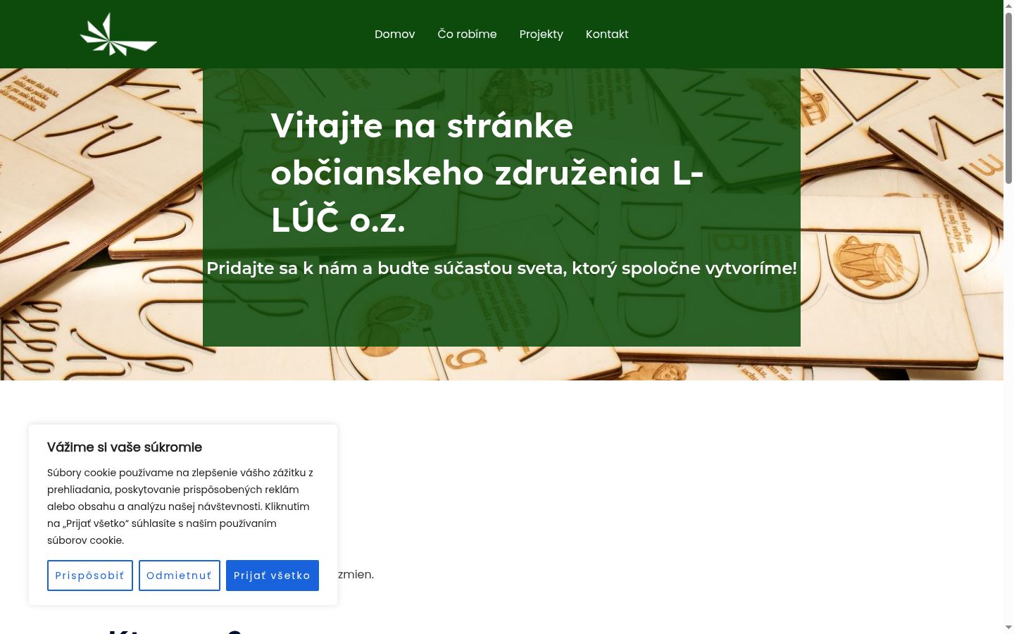 Snimka zaslona bannera za privolu prikazanog prije bilo kakve interakcije