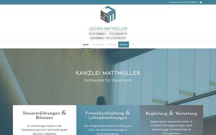 Screenshot of l-m-steuerberatung.de