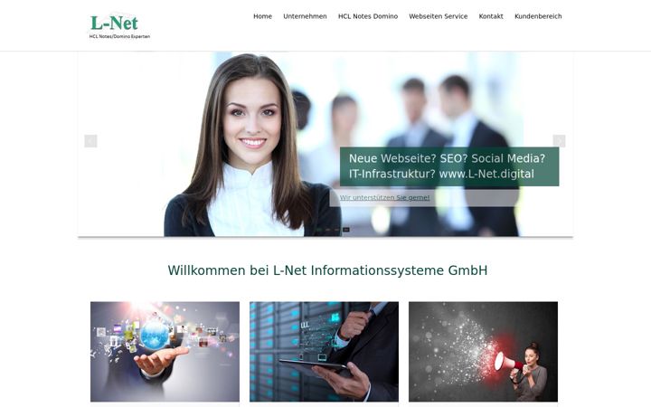 Screenshot of l-net.net